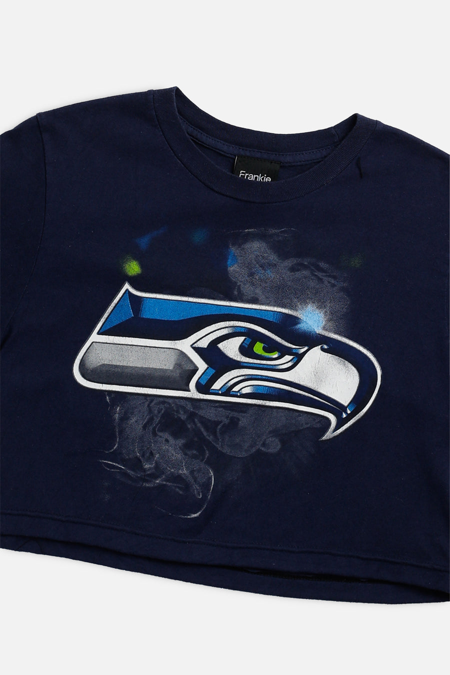 Rework Seattle Seahawks NFL Crop Tee - XS