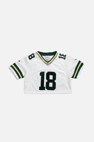 Rework Crop Green Bay Packers NFL Jersey - S