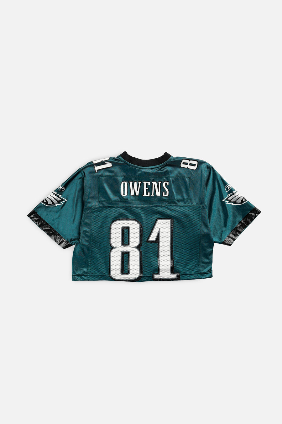 Rework Crop Philadelphia Eagles NFL Jersey - XS