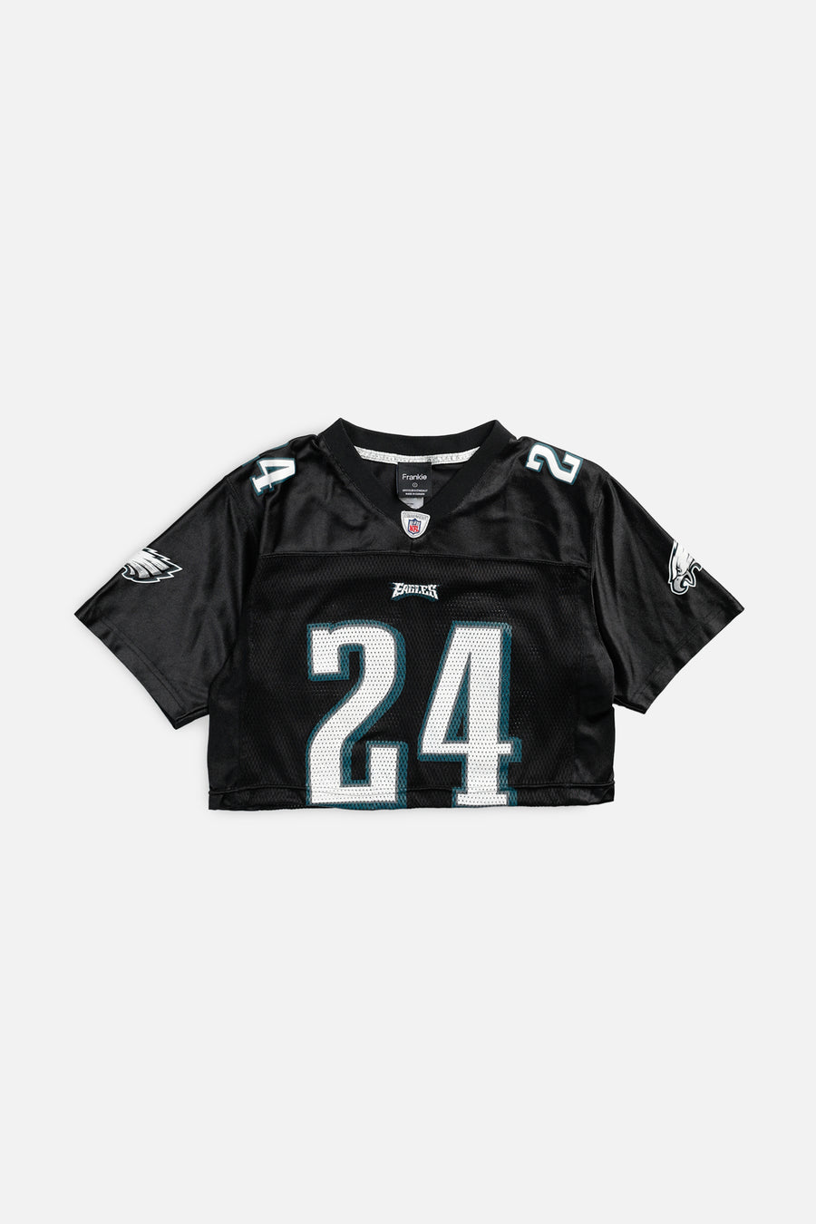 Rework Crop Philadelphia Eagles NFL Jersey - S