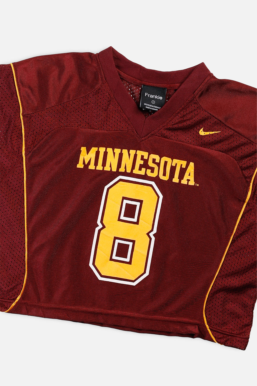 Rework Crop Minnesota Golden Gophers NCAA Jersey - S