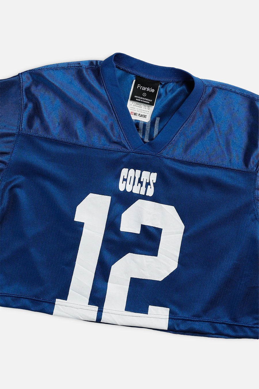 Rework Crop Indianapolis Colts NFL Jersey - S