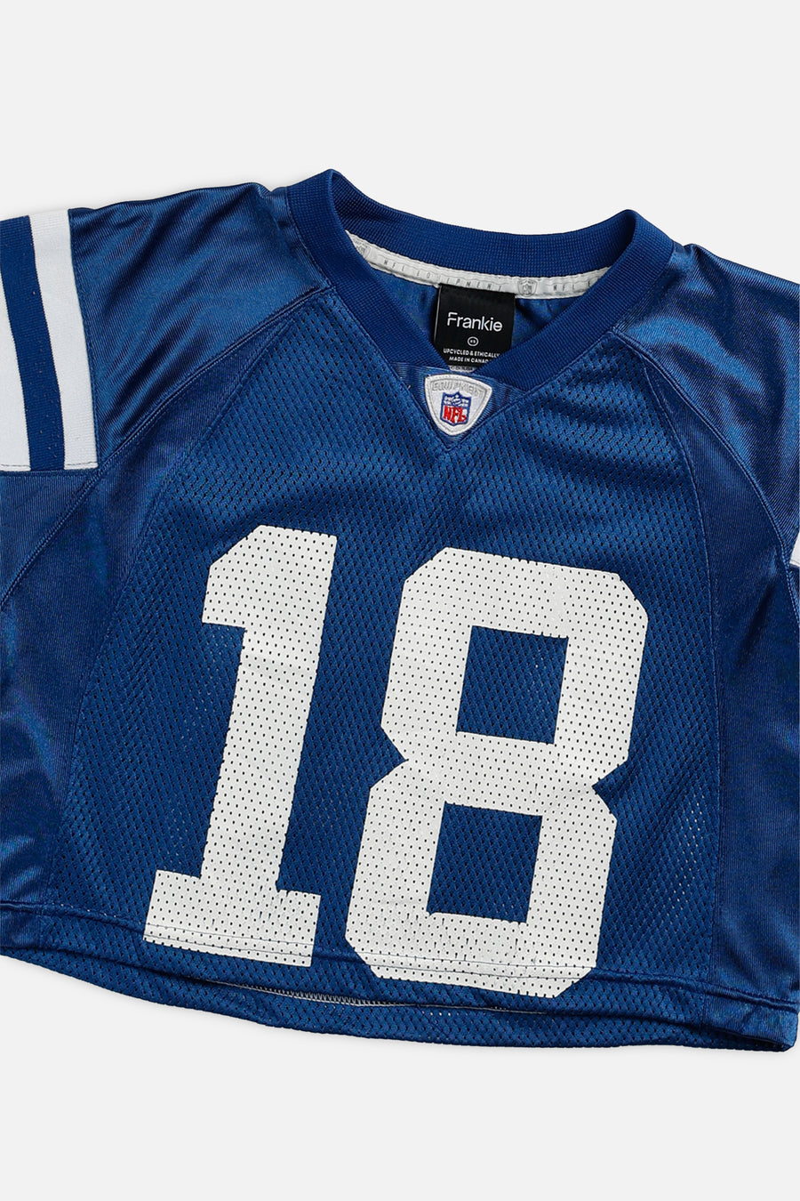 Rework Crop Indianapolis Colts NFL Jersey - XS