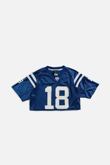 Rework Crop Indianapolis Colts NFL Jersey - S