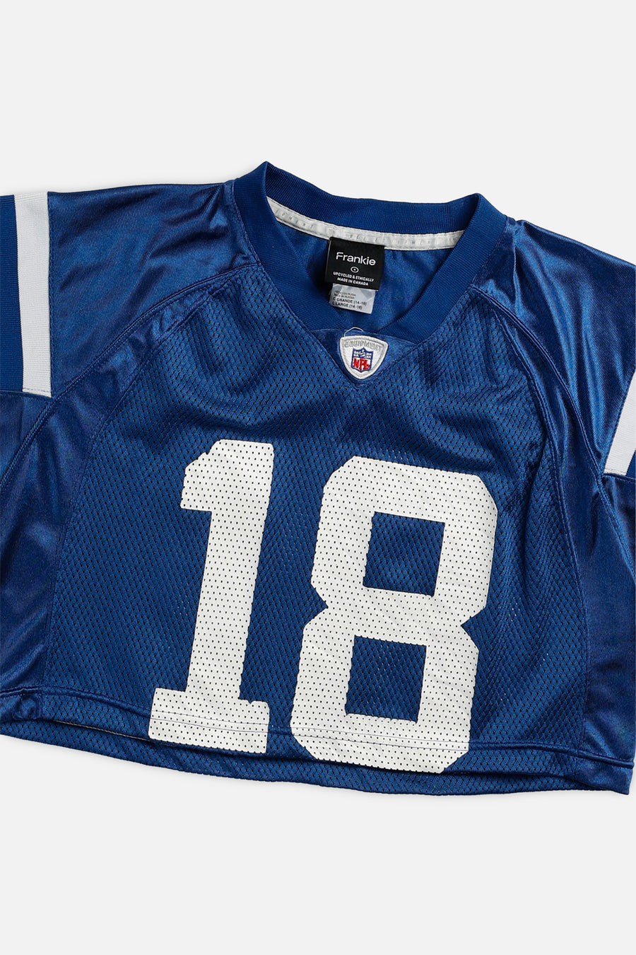 Rework Crop Indianapolis Colts NFL Jersey - S