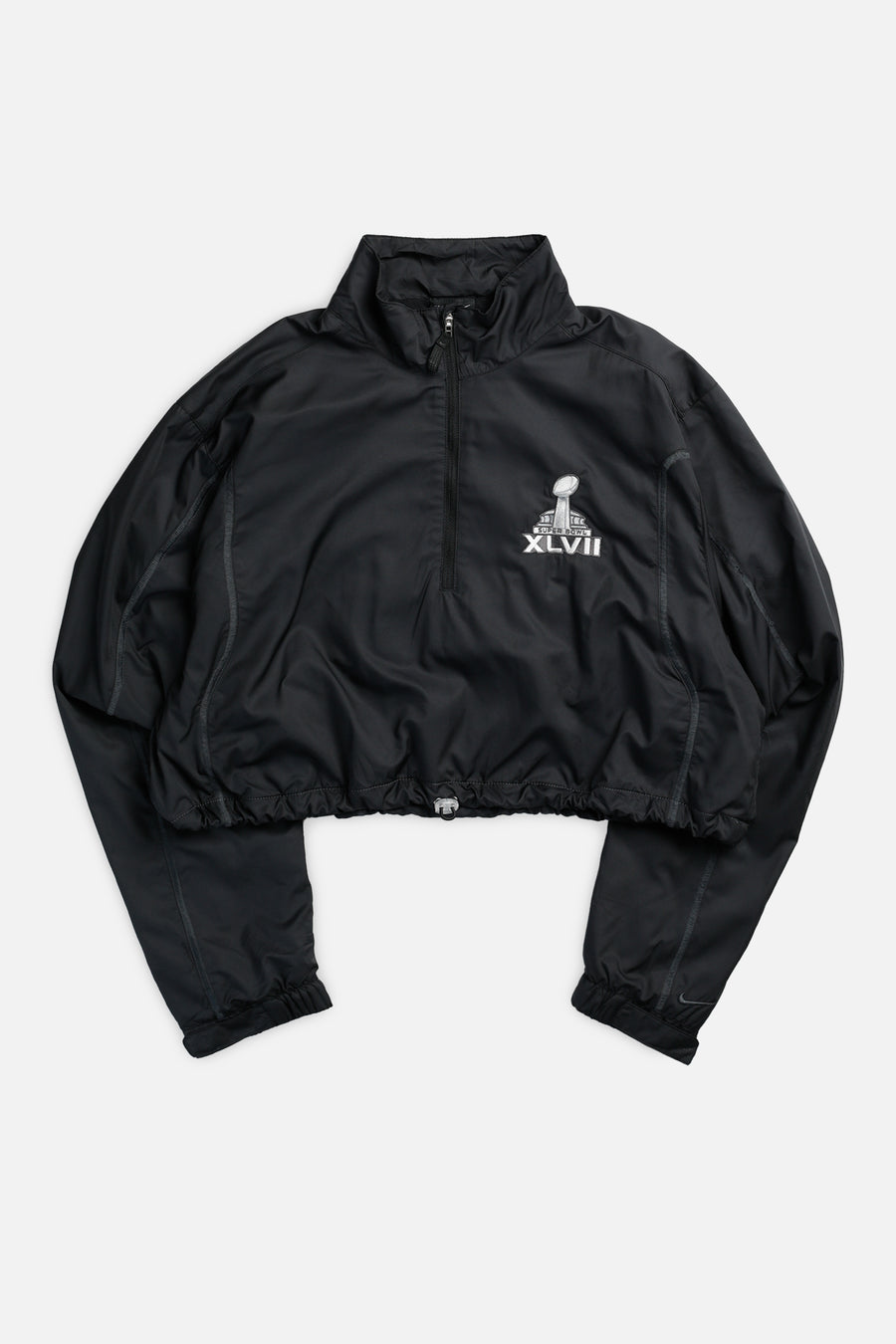 Rework Nike Superbowl Crop Windbreaker - XL