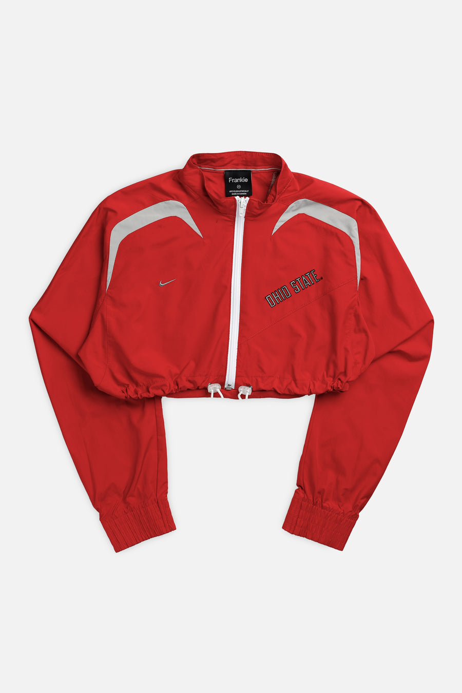 Rework Nike Micro Crop Windbreaker - XS