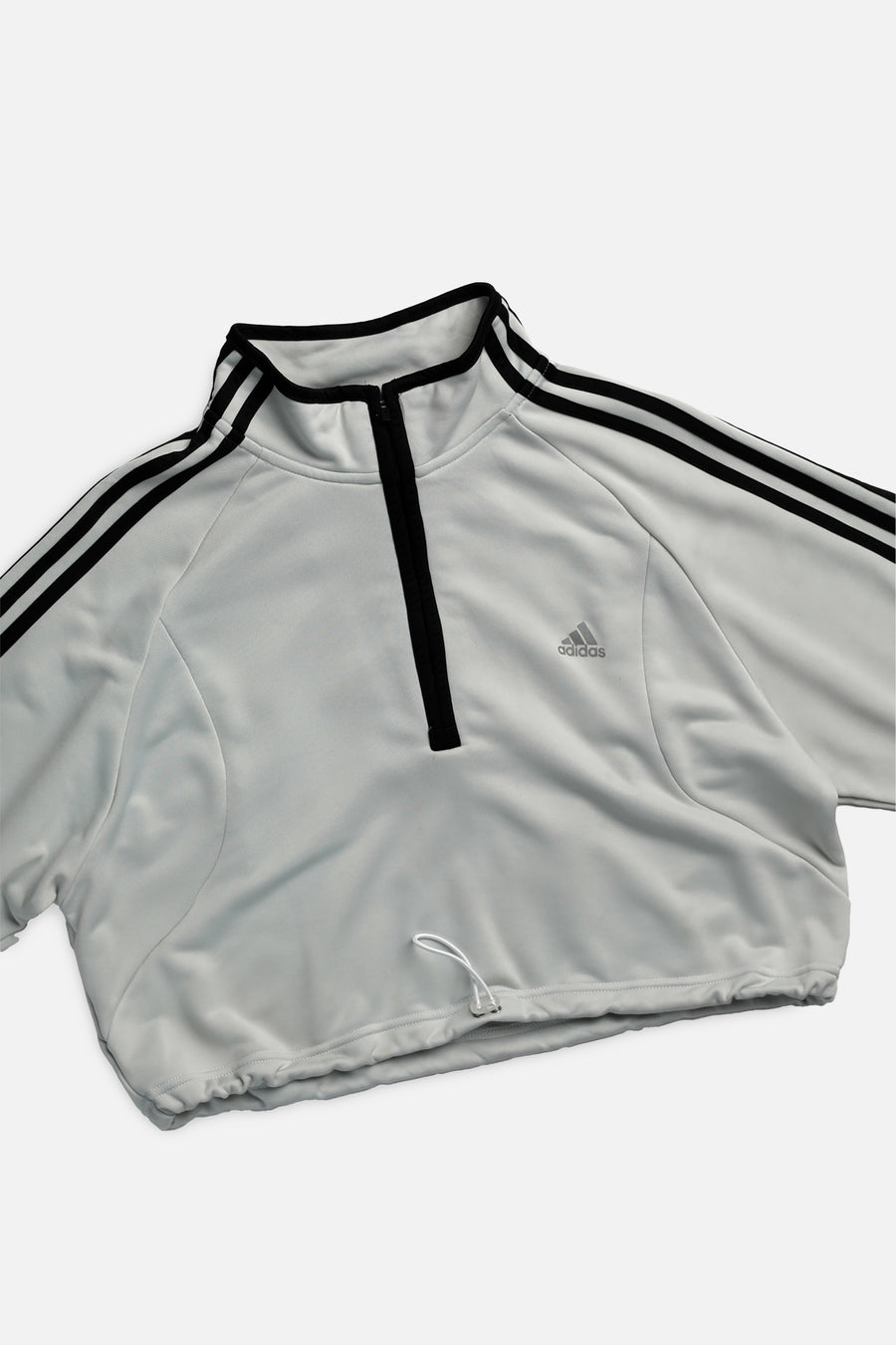 Rework Adidas Crop Sweatshirt - XL