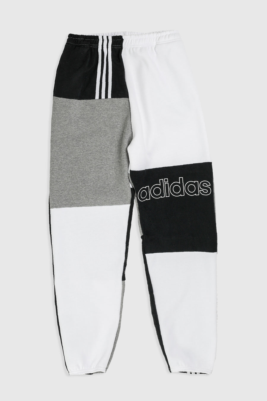 Unisex Rework Adidas Patchwork Sweatpants - M