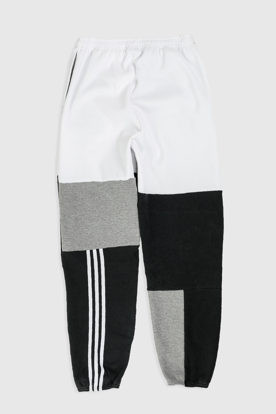 Unisex Rework Adidas Patchwork Sweatpants - M