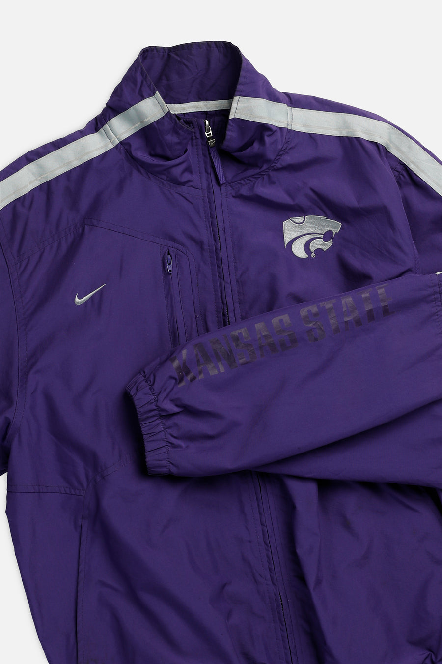 Vintage Nike Kansas State Wildcats Windbreaker Jacket - L