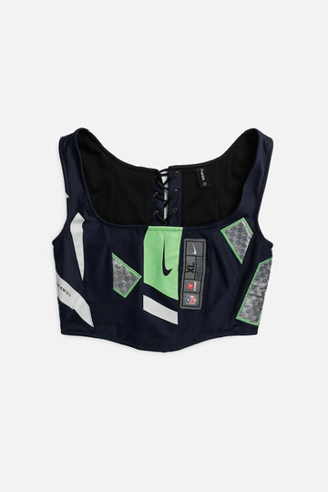 Rework Seattle Seahawks NFL Corset - S