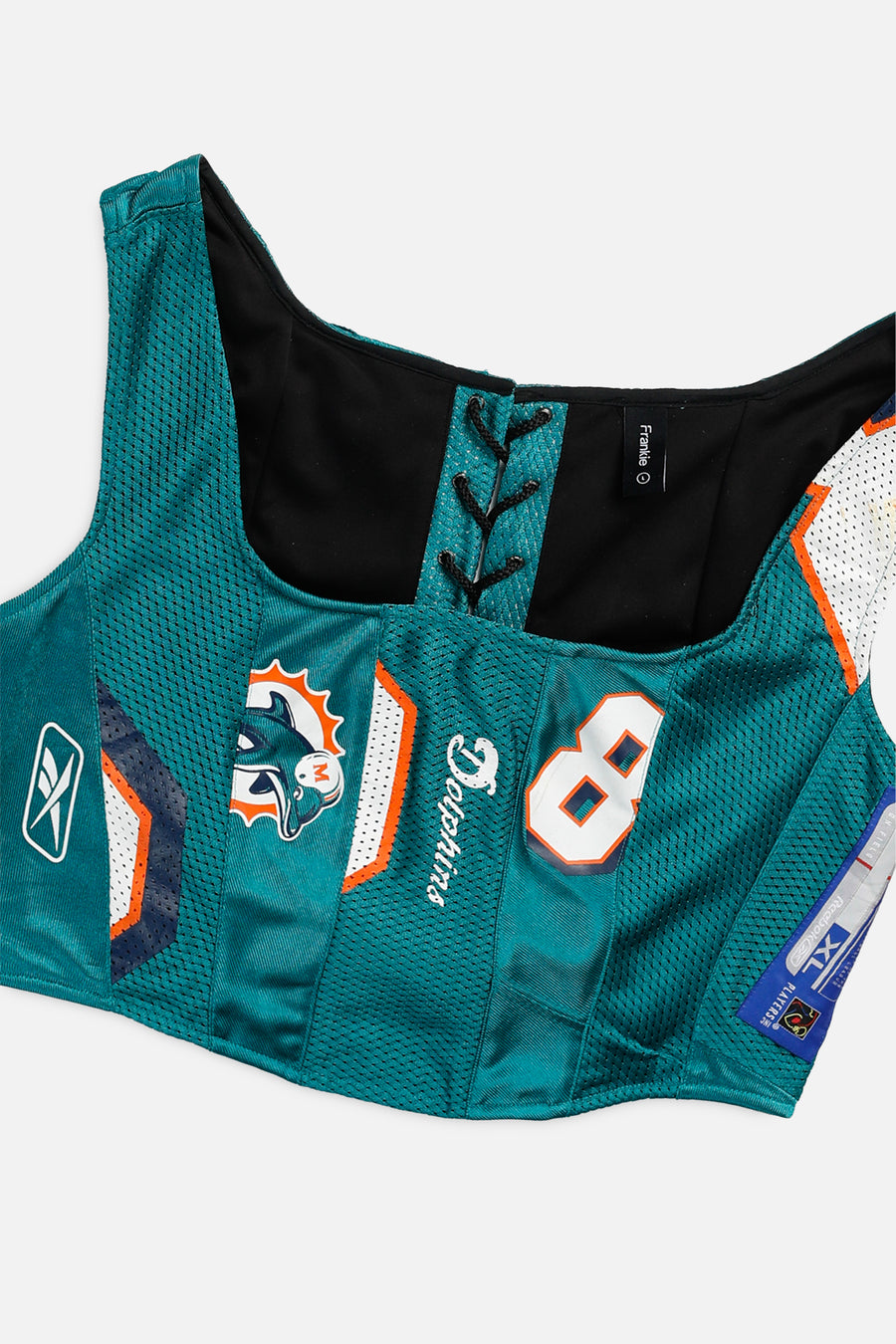 Rework Miami Dolphins NFL Corset - L