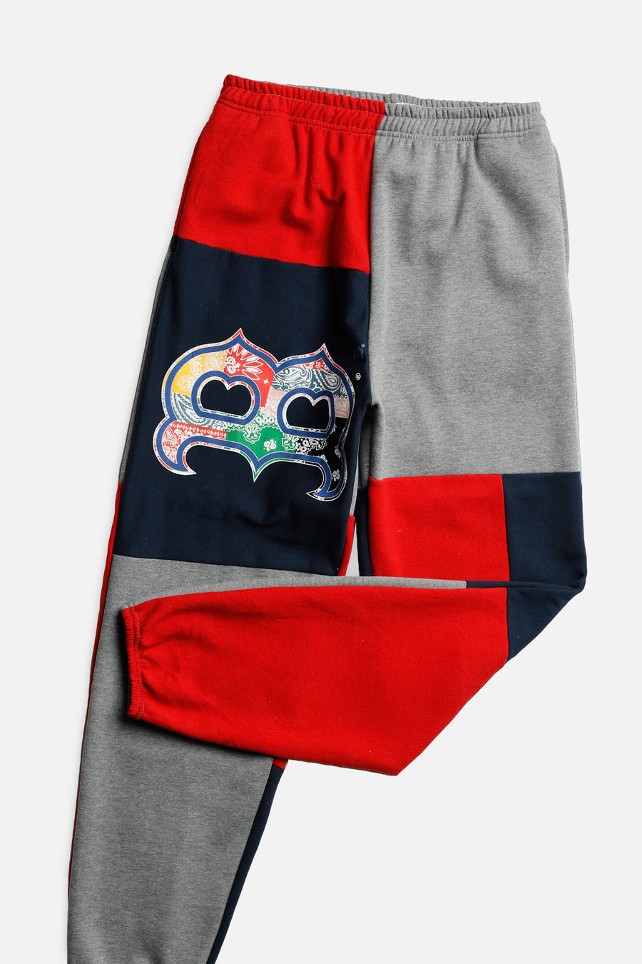 Unisex Rework Boston Red Sox MLB Patchwork Sweatpants - M