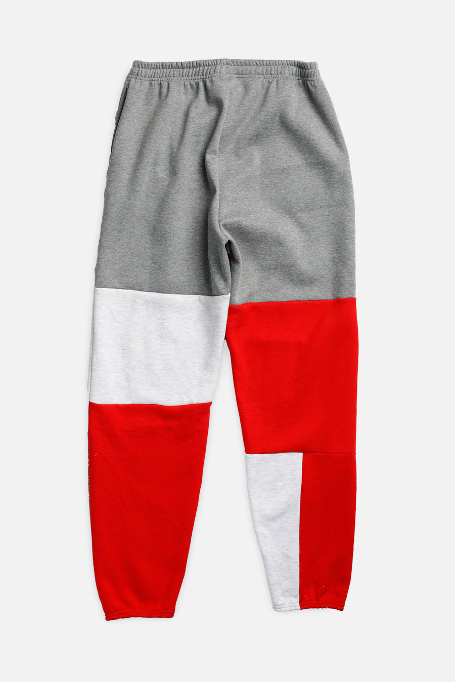 Unisex Rework Ohio State University Patchwork Sweatpants - L