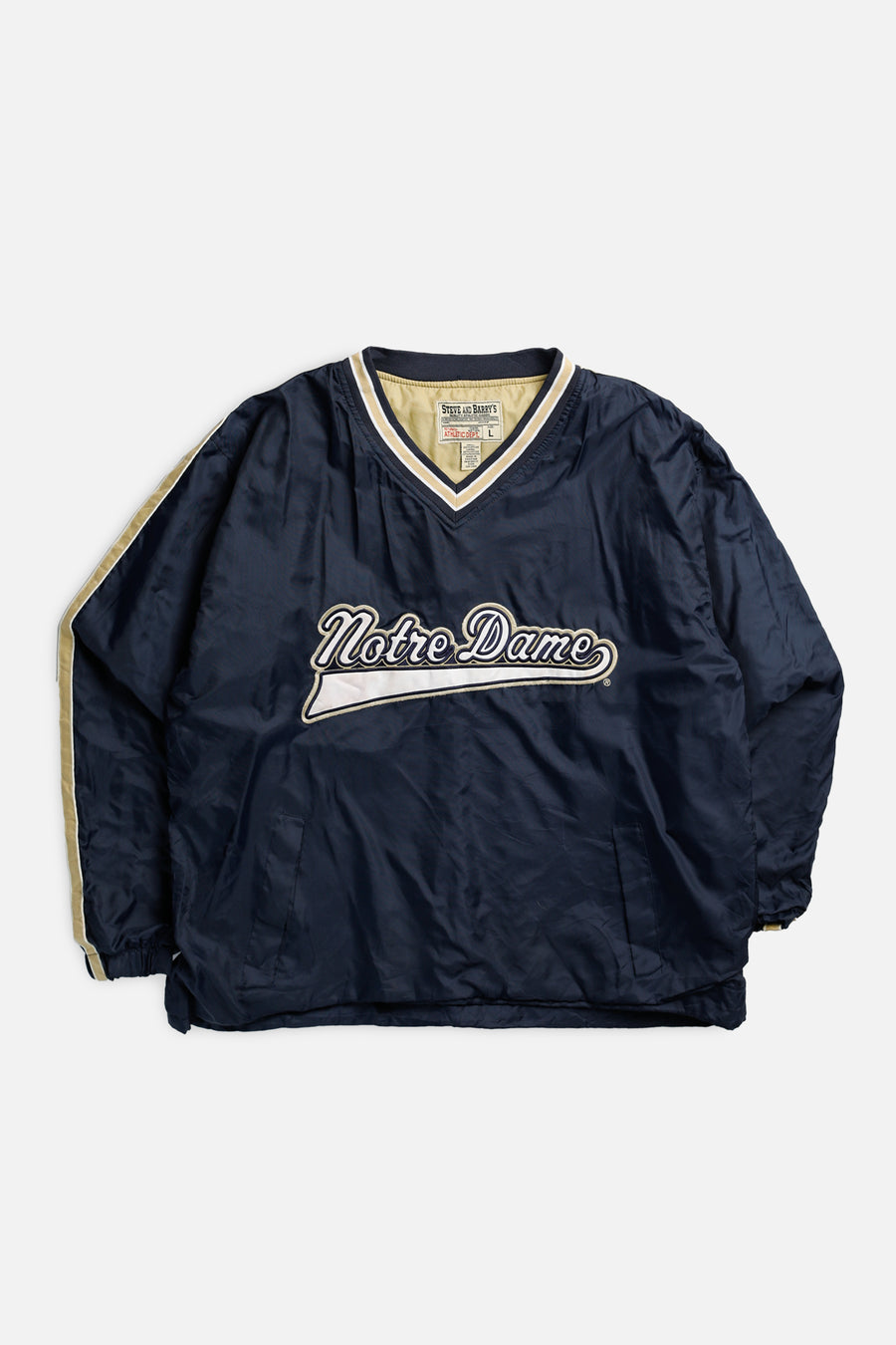 Vintage Notre Dame Windbreaker Jacket - L