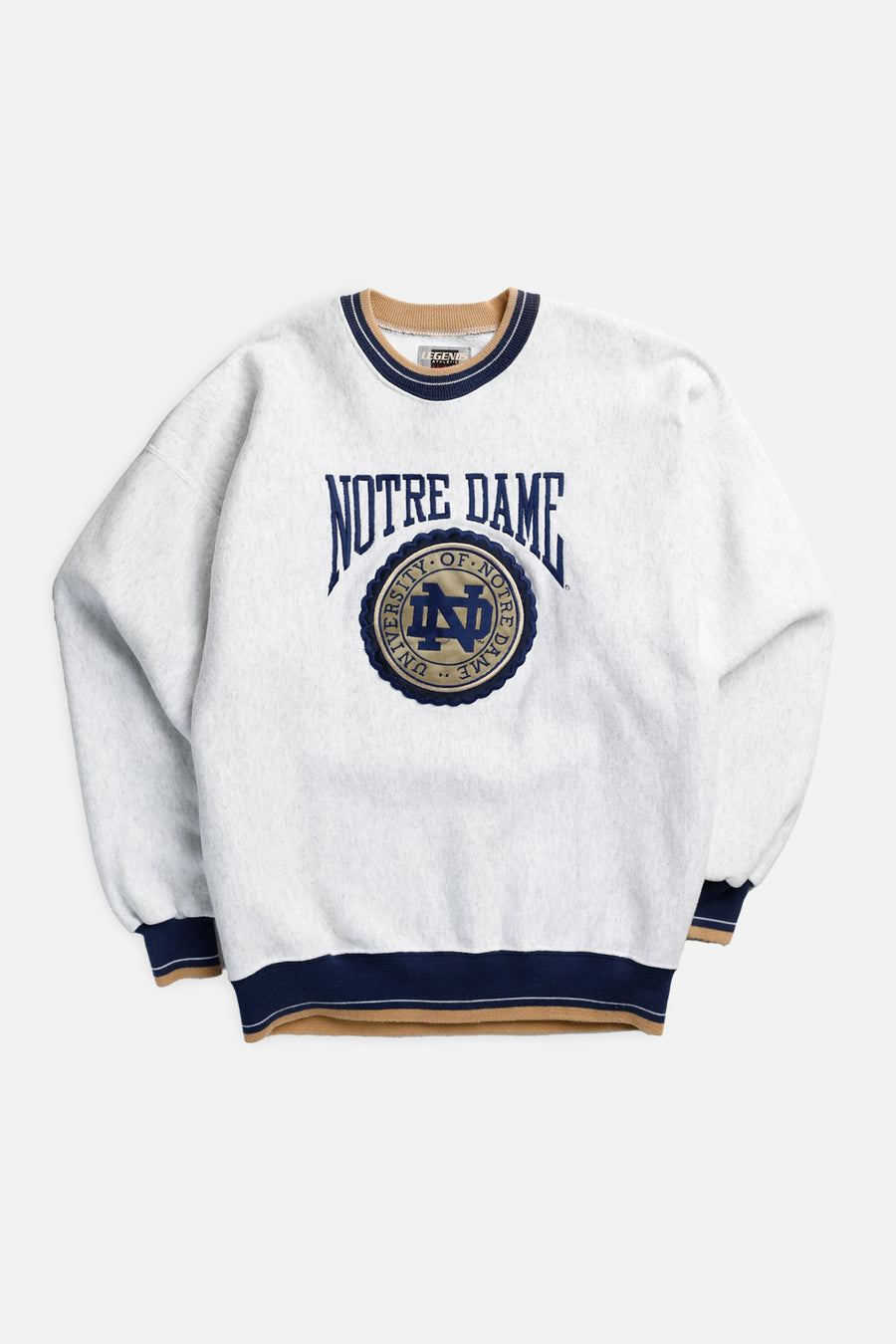 Vintage Notre Dame Sweatshirt - L