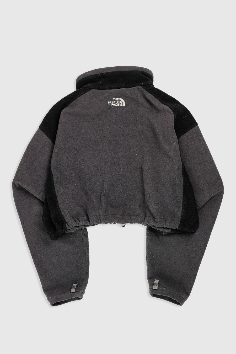 Rework North Face Crop Fleece Jacket - XXL