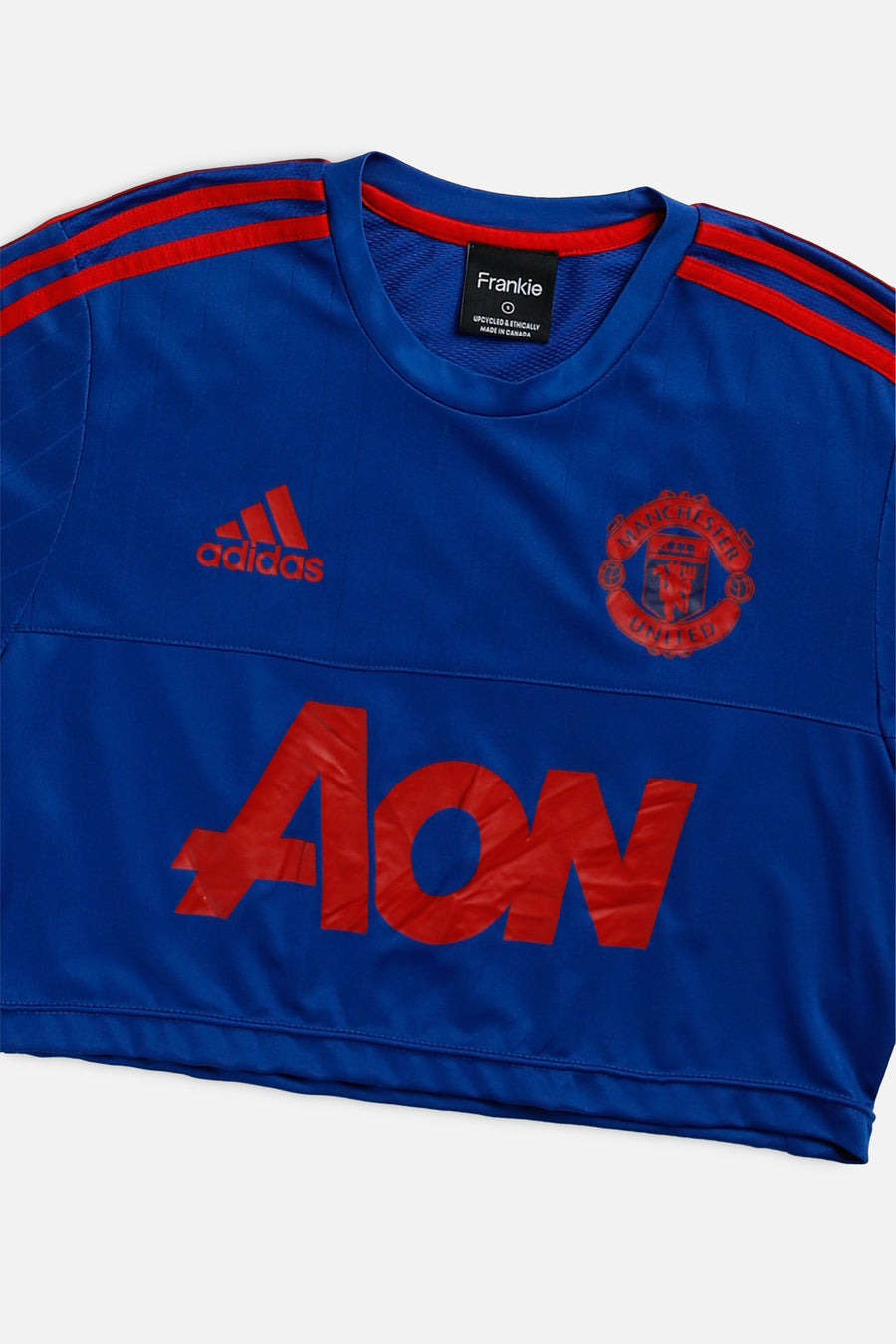 Rework Crop Manchester Soccer Jersey - S