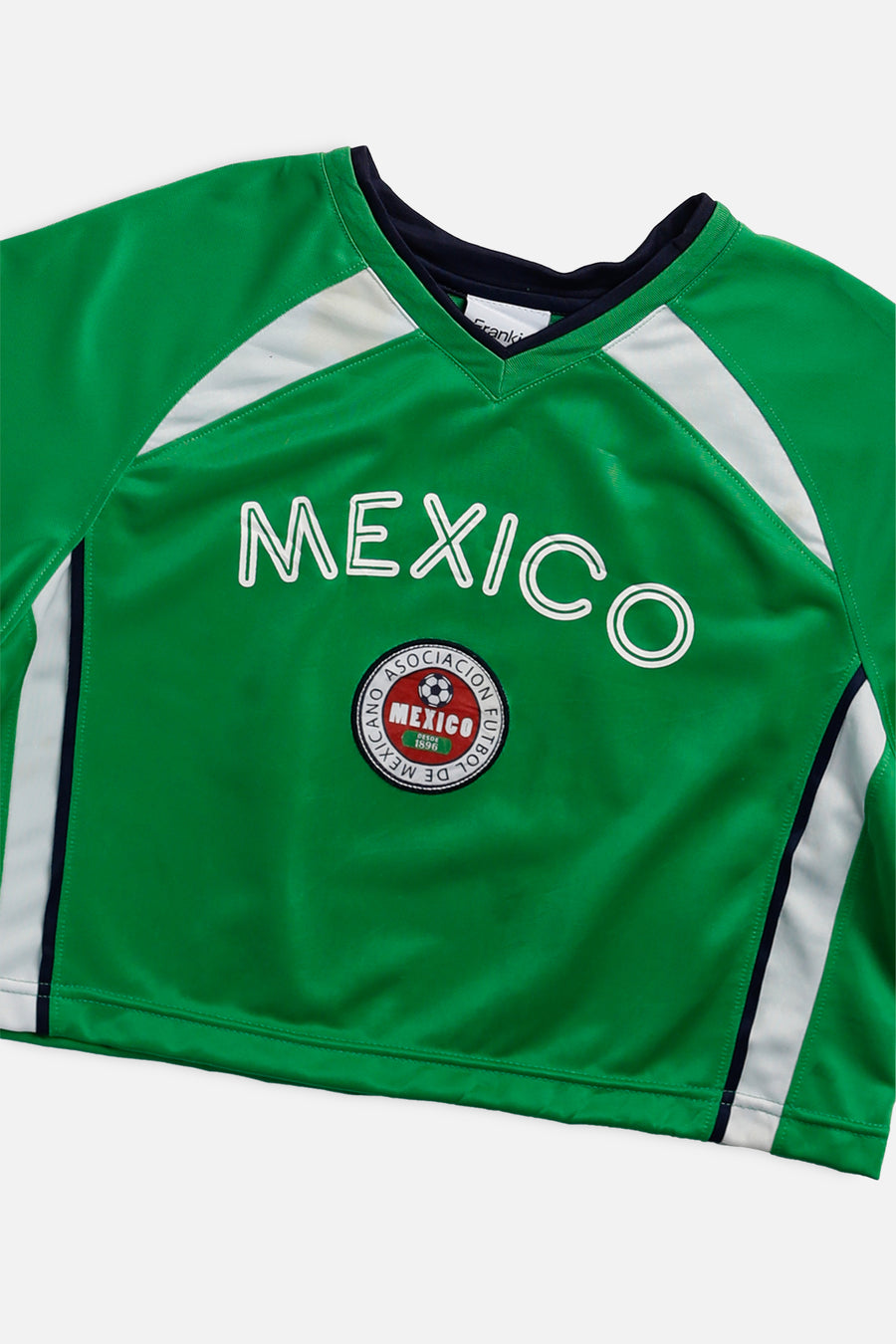 Rework Crop Mexico Soccer Jersey - S