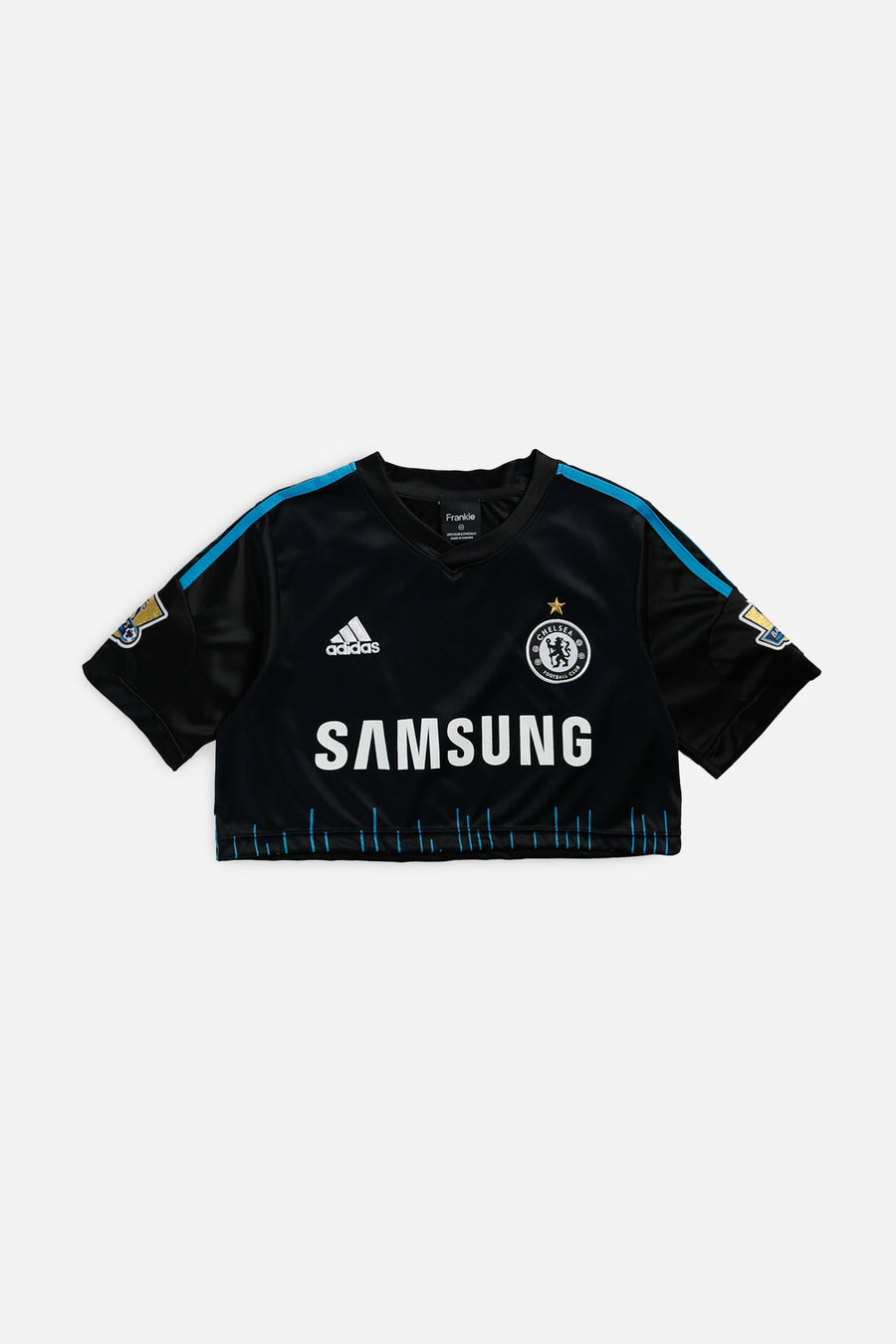 Rework Crop Chelsea Soccer Jersey - XS