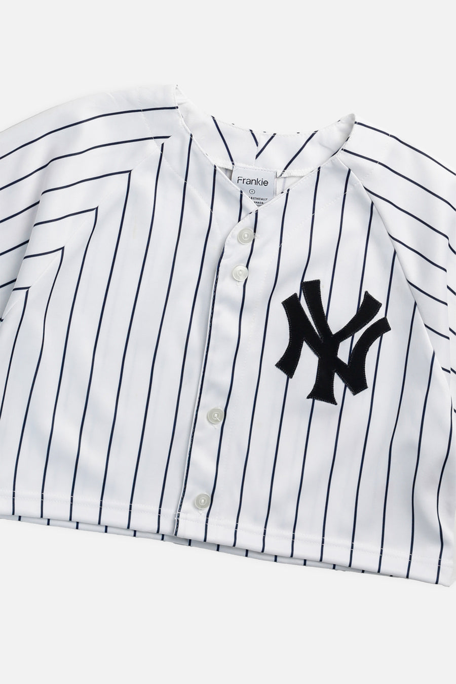 Rework Crop NY Yankees MLB Jersey - S