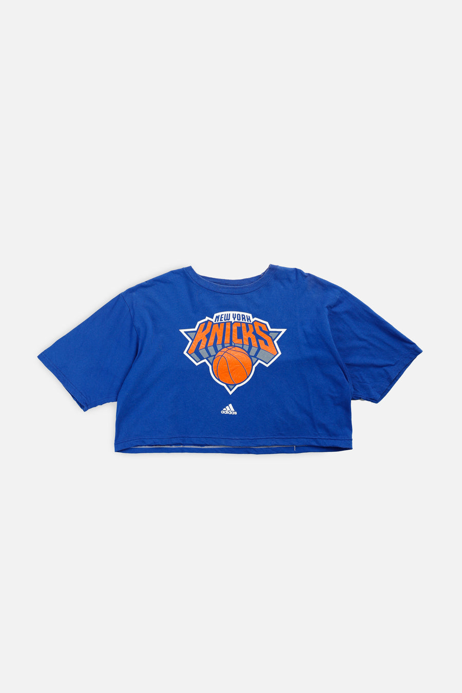 Rework NY Knicks NBA Crop Tee - L