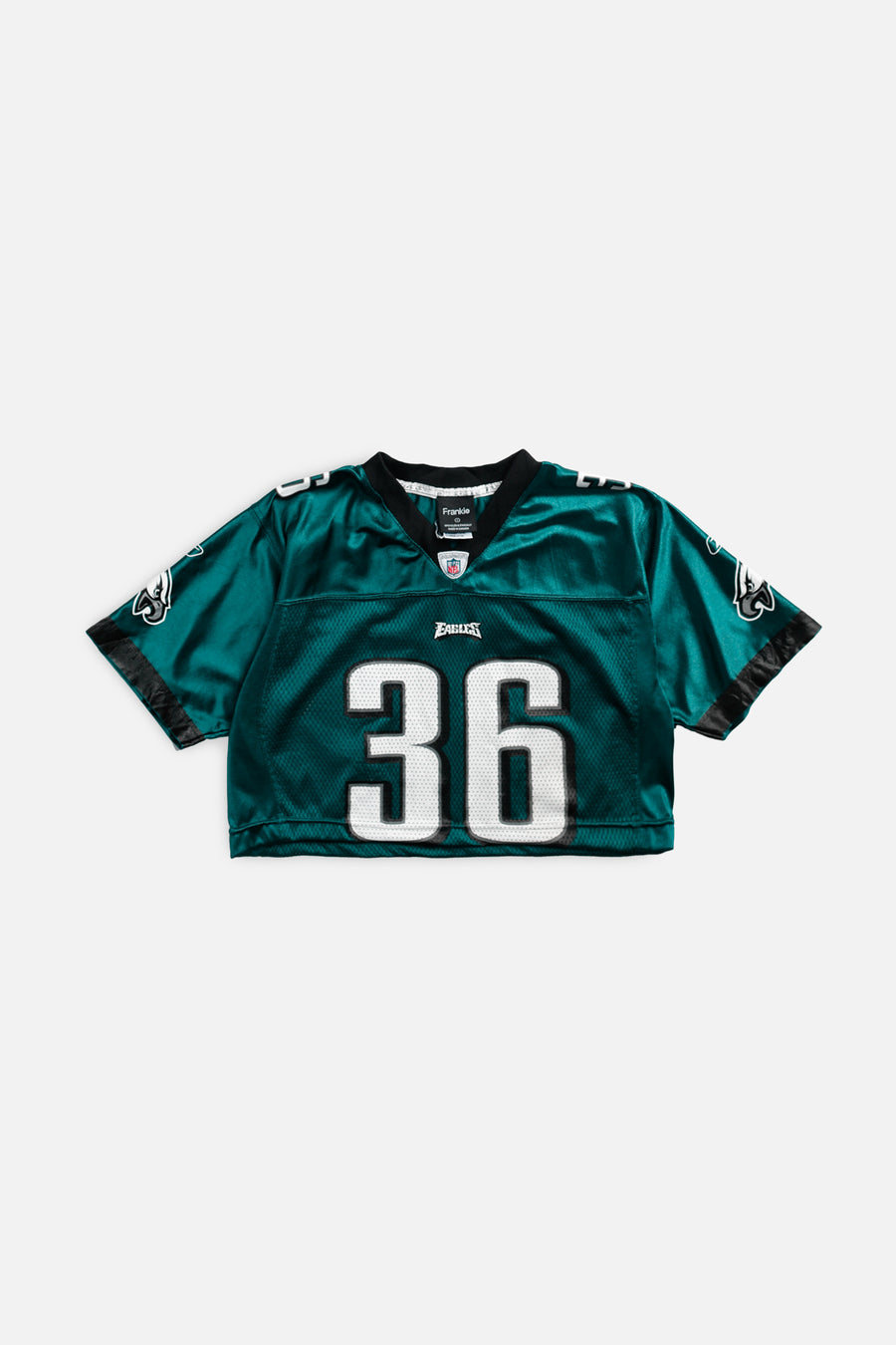 Rework Crop Philadelphia Eagles NFL Jersey - S