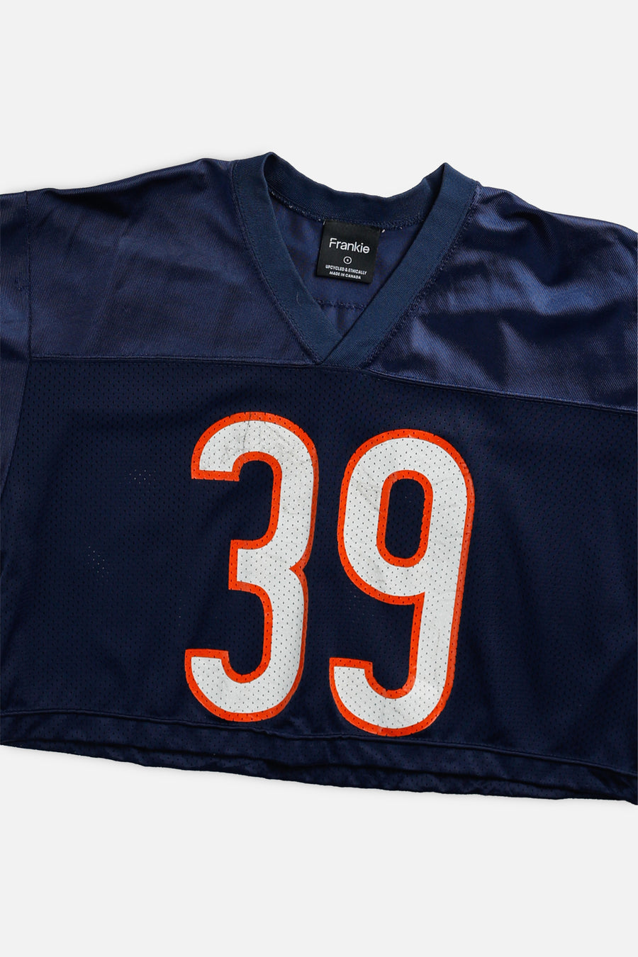 Rework Crop Chicago Bears NFL Jersey - S