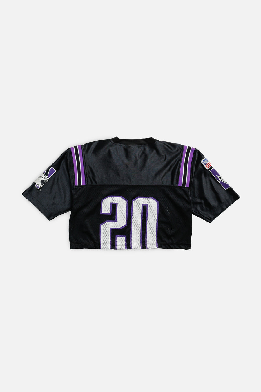 Rework Crop Northwestern Wildcats NCAA Jersey - XS