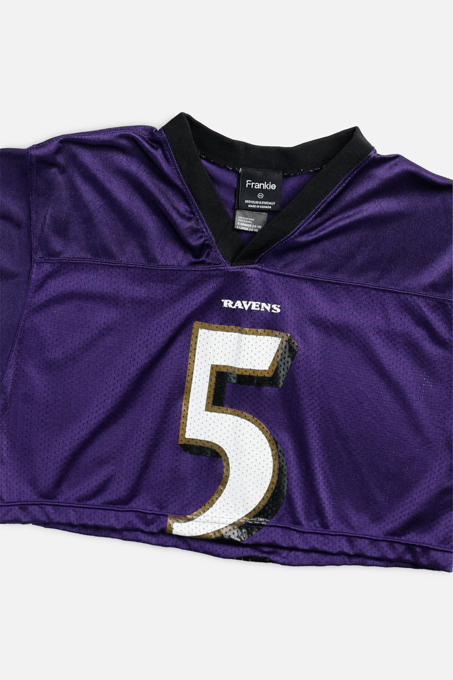 Rework Crop Baltimore Ravens NFL Jersey - XS