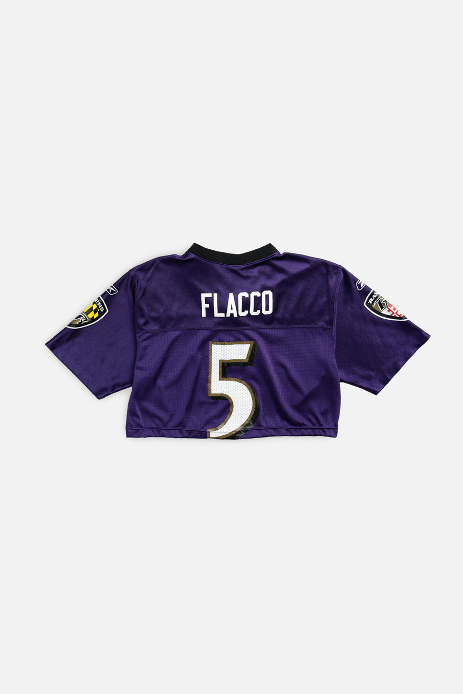 Rework Crop Baltimore Ravens NFL Jersey - XS