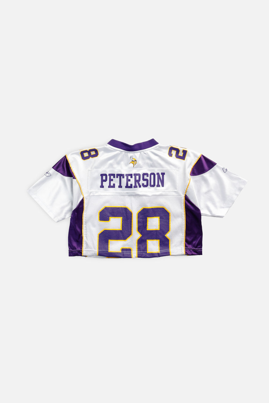 Rework Crop Minnesota Vikings NFL Jersey - XS