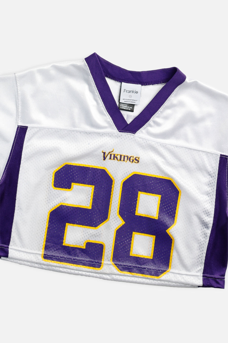 Rework Crop Minnesota Vikings NFL Jersey - S