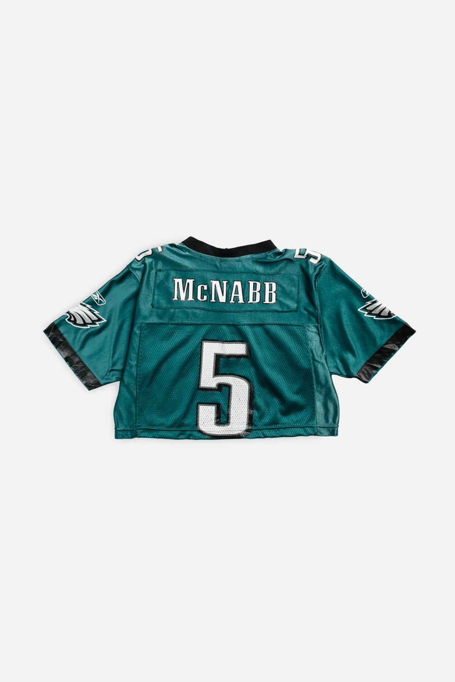 Rework Crop Philadelphia Eagles NFL Jersey - XS