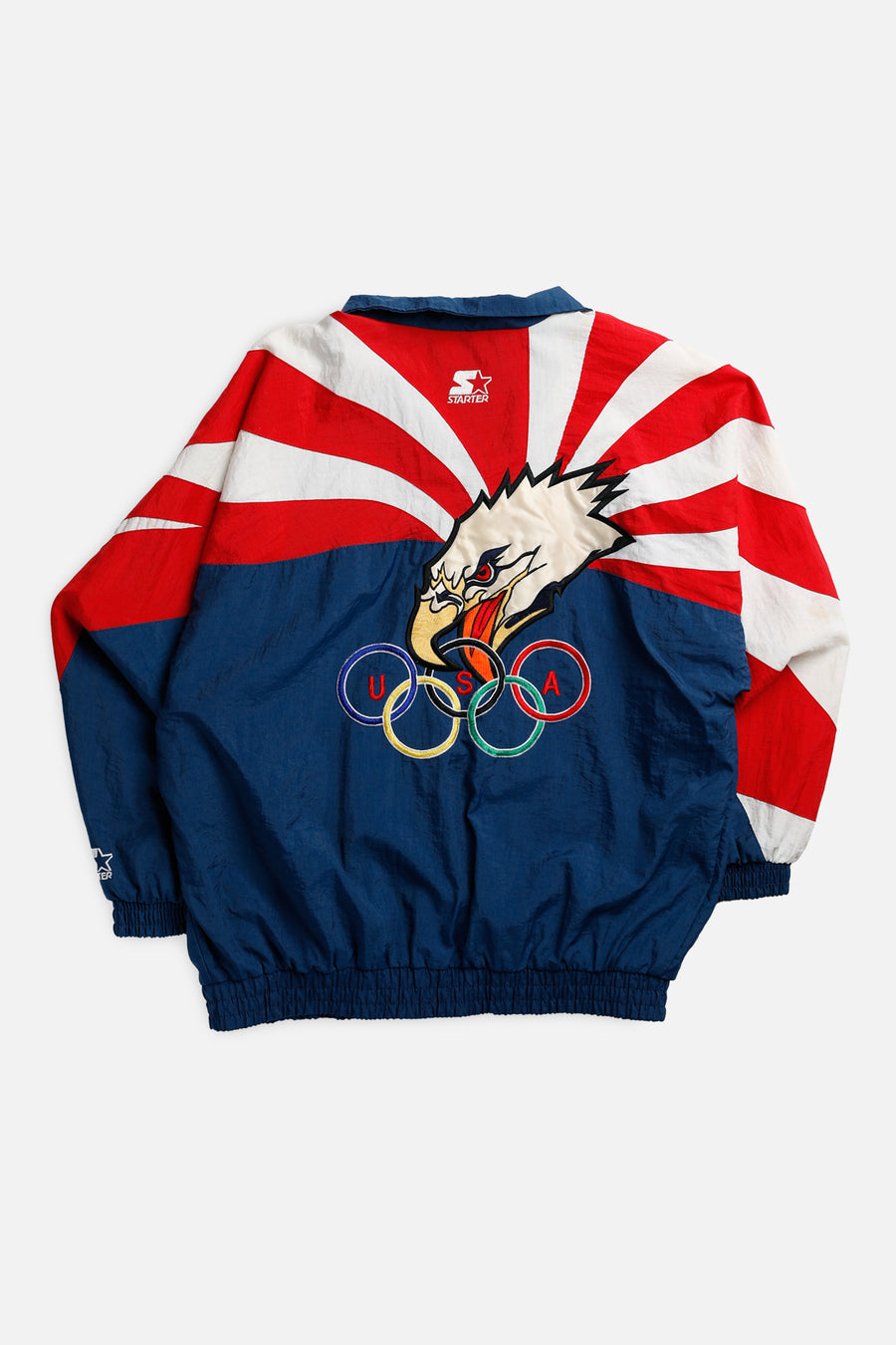 Vintage USA Olympics Windbreaker Jacket - L