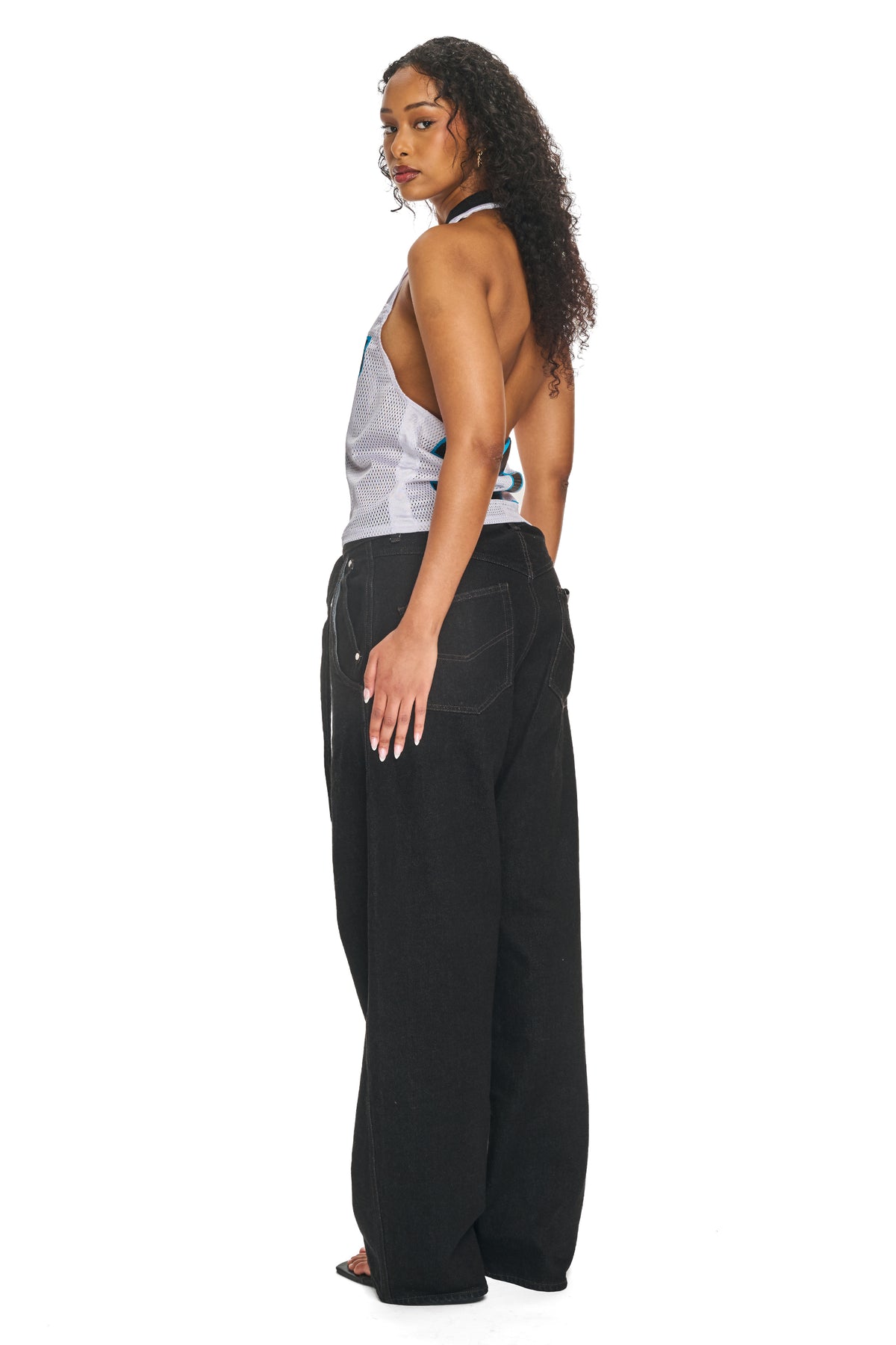 Rework Denver Broncos Halter Top