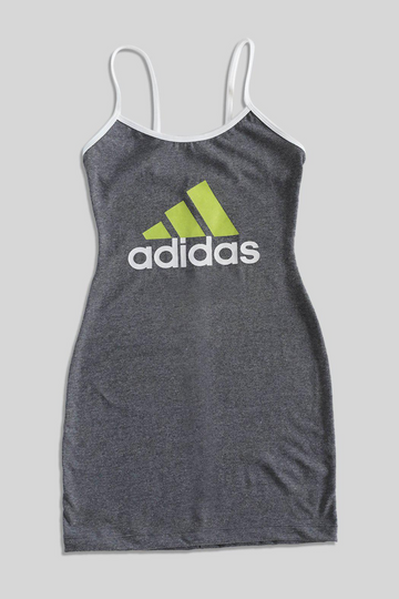 Rework Adidas Strappy Dress - XS