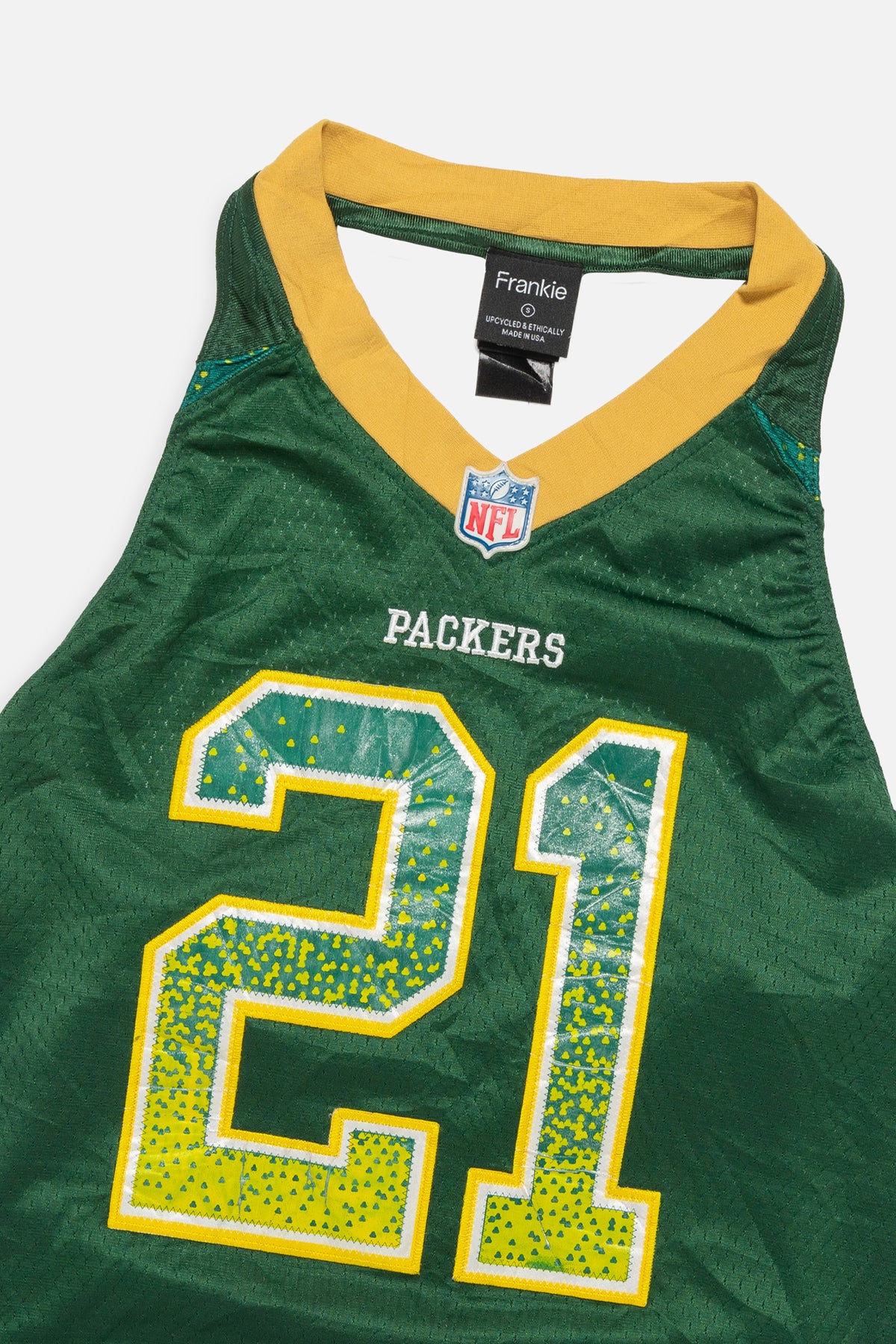Rework Green Bay Packers Halter Top