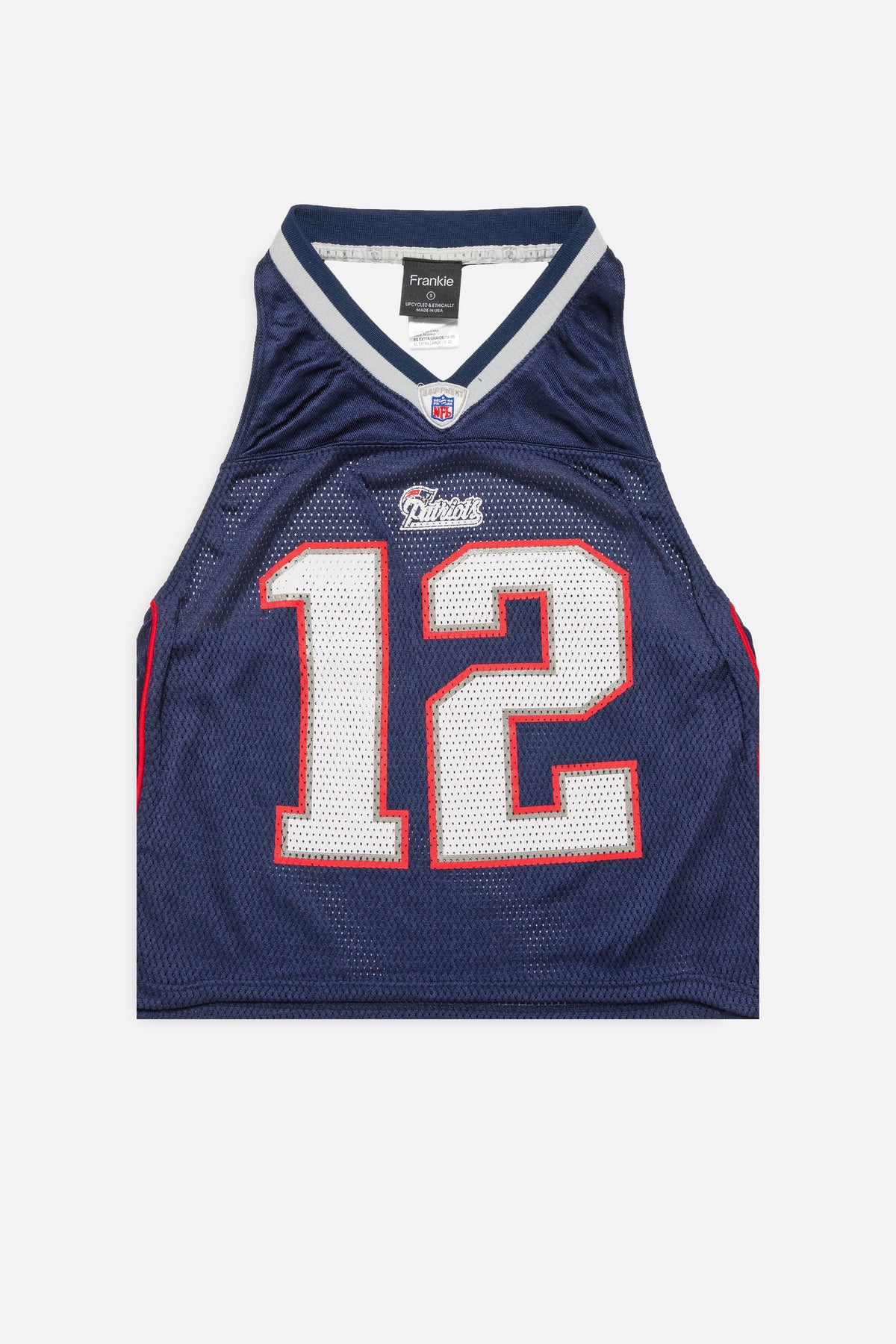 Rework New England Patriots Halter Top