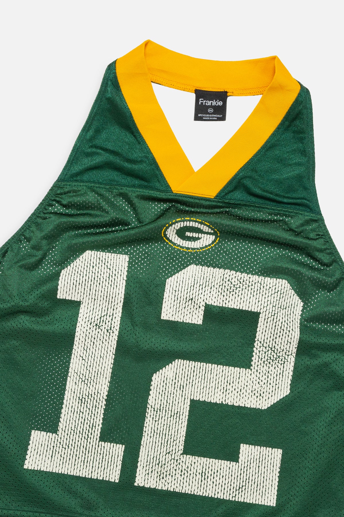 Rework Green Bay Packers Halter Top