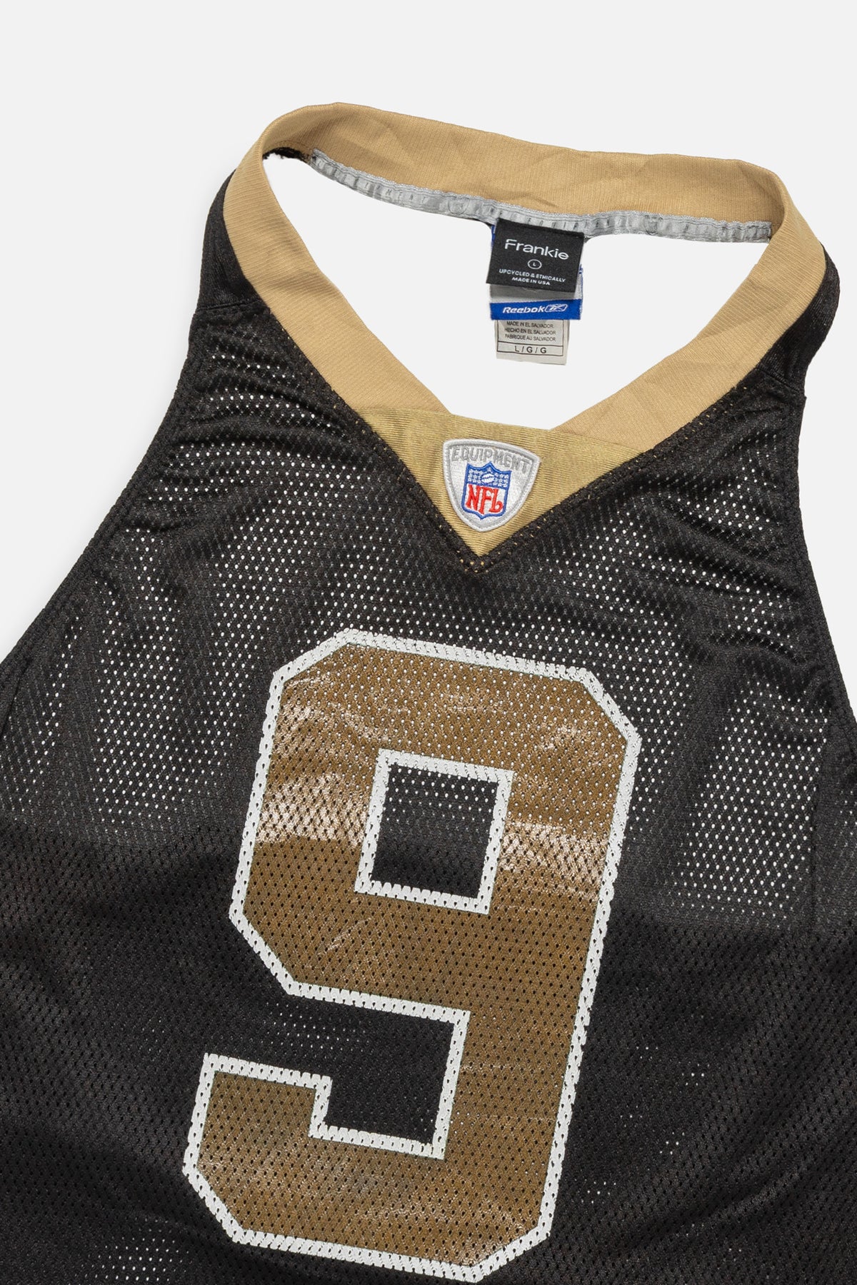 Rework New Orleans Saints Halter Top