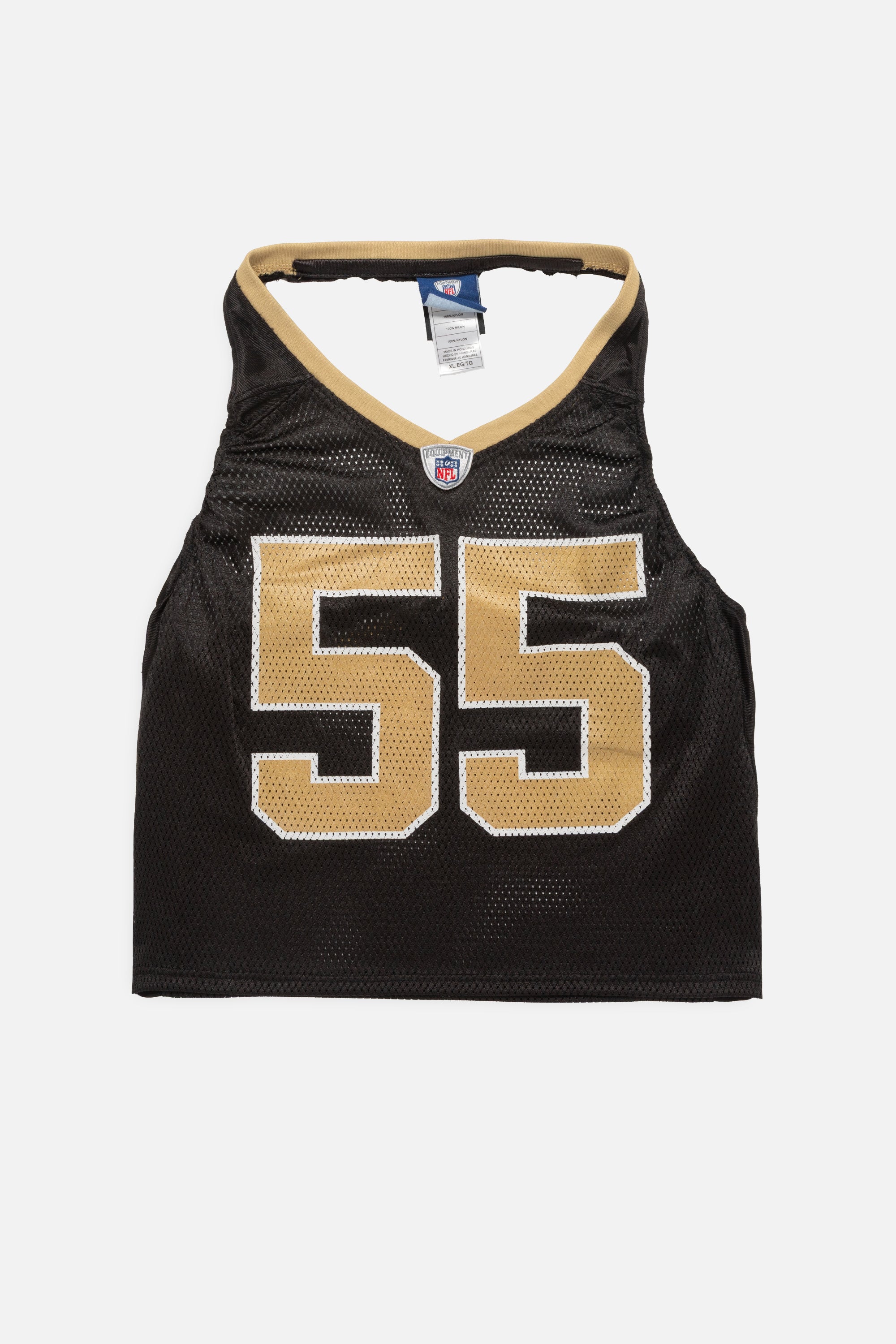 Rework New Orleans Saints Halter Top