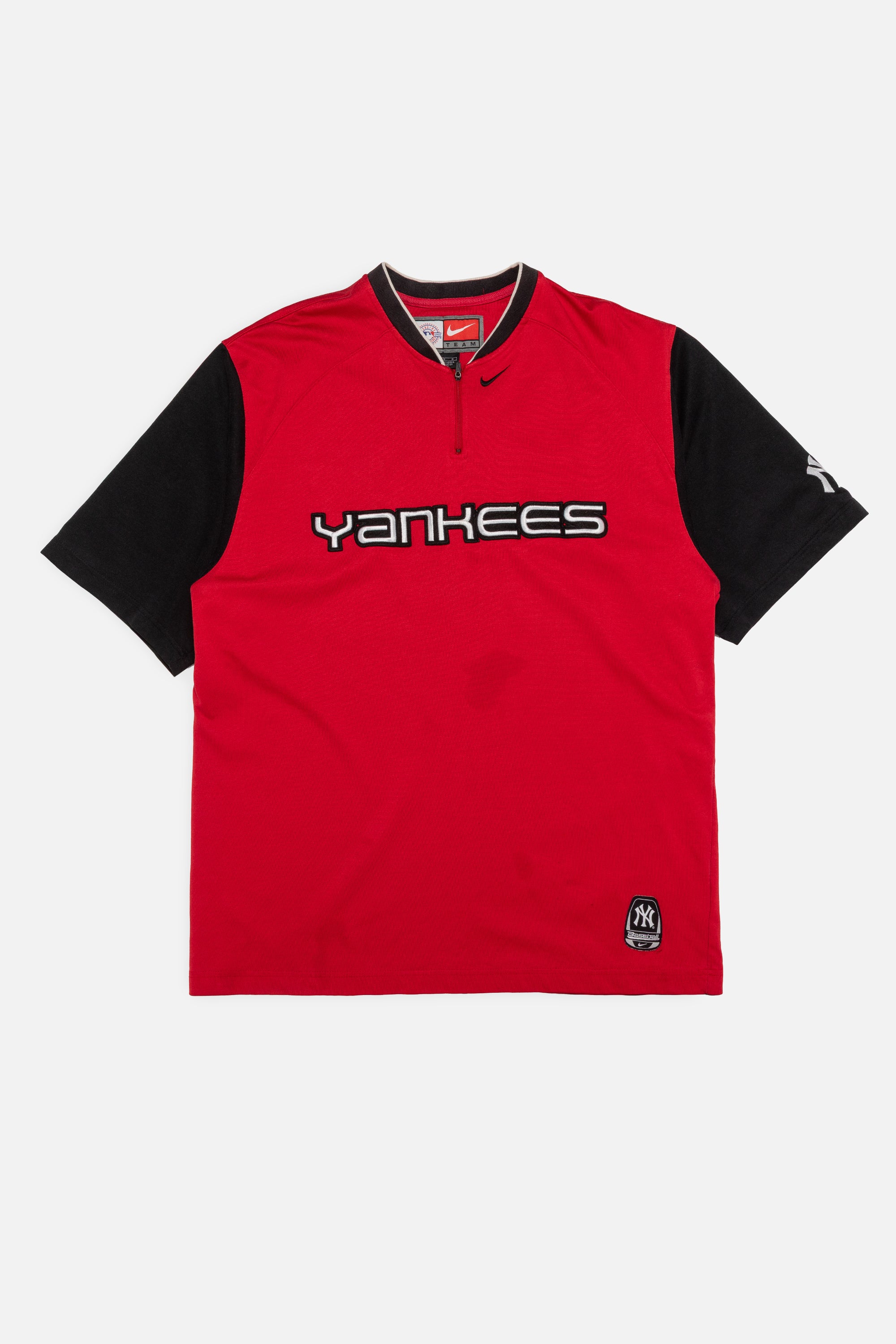 Vintage New York Yankees Quarter-Zip Jersey