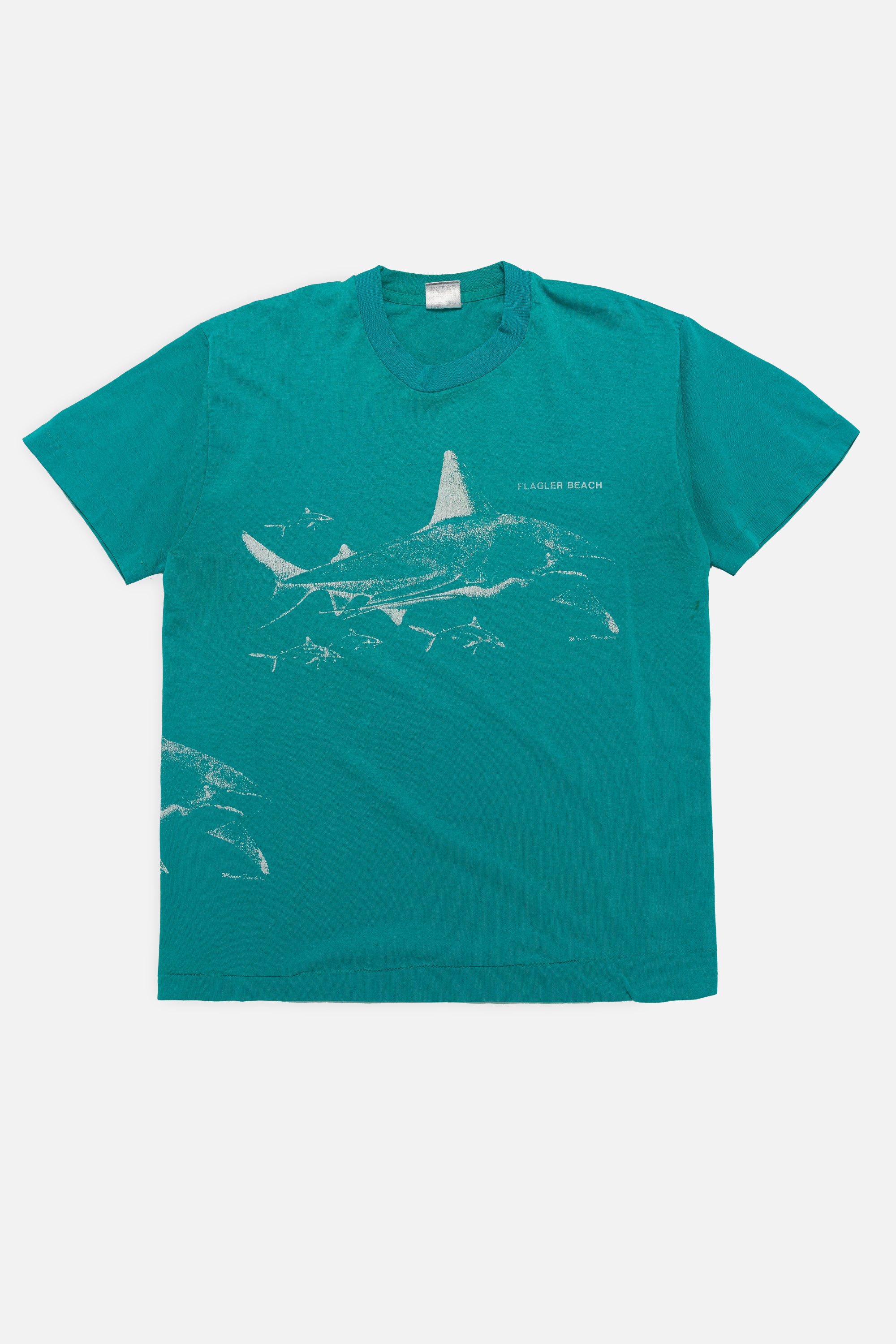 Vintage Flagler Beach Shark Tee
