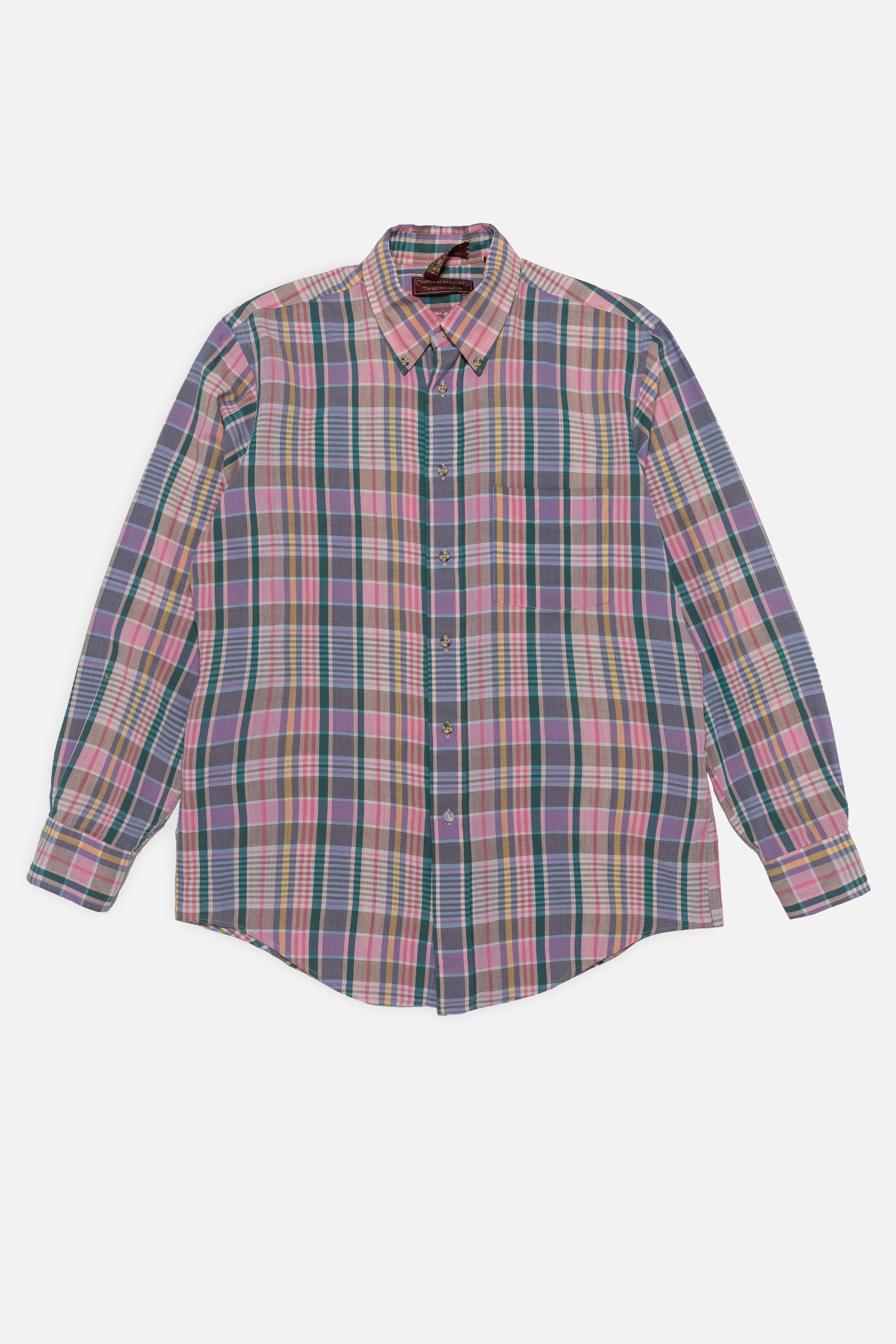 Vintage Plaid Ralph Lauren Button Down Shirt