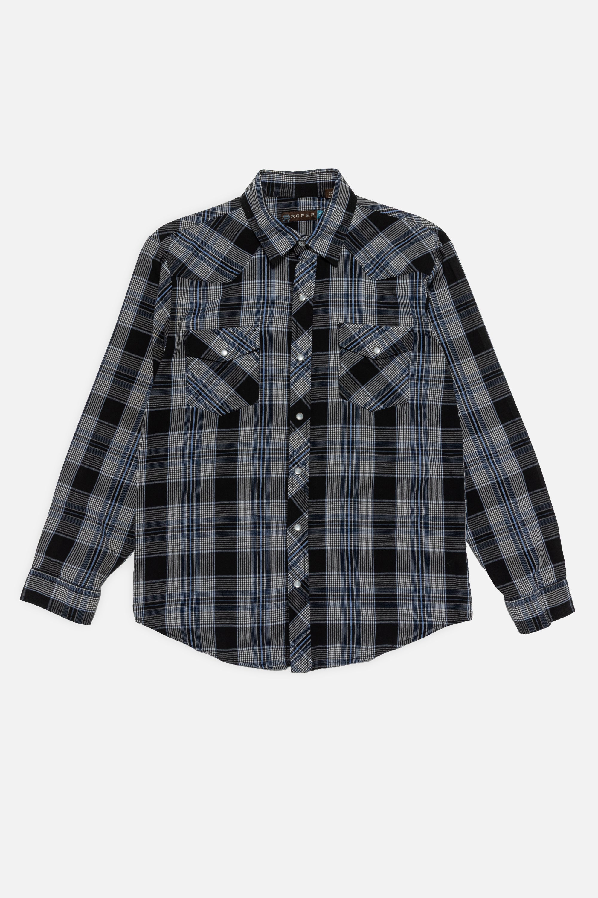 Vintage Plaid Button Down Shirt