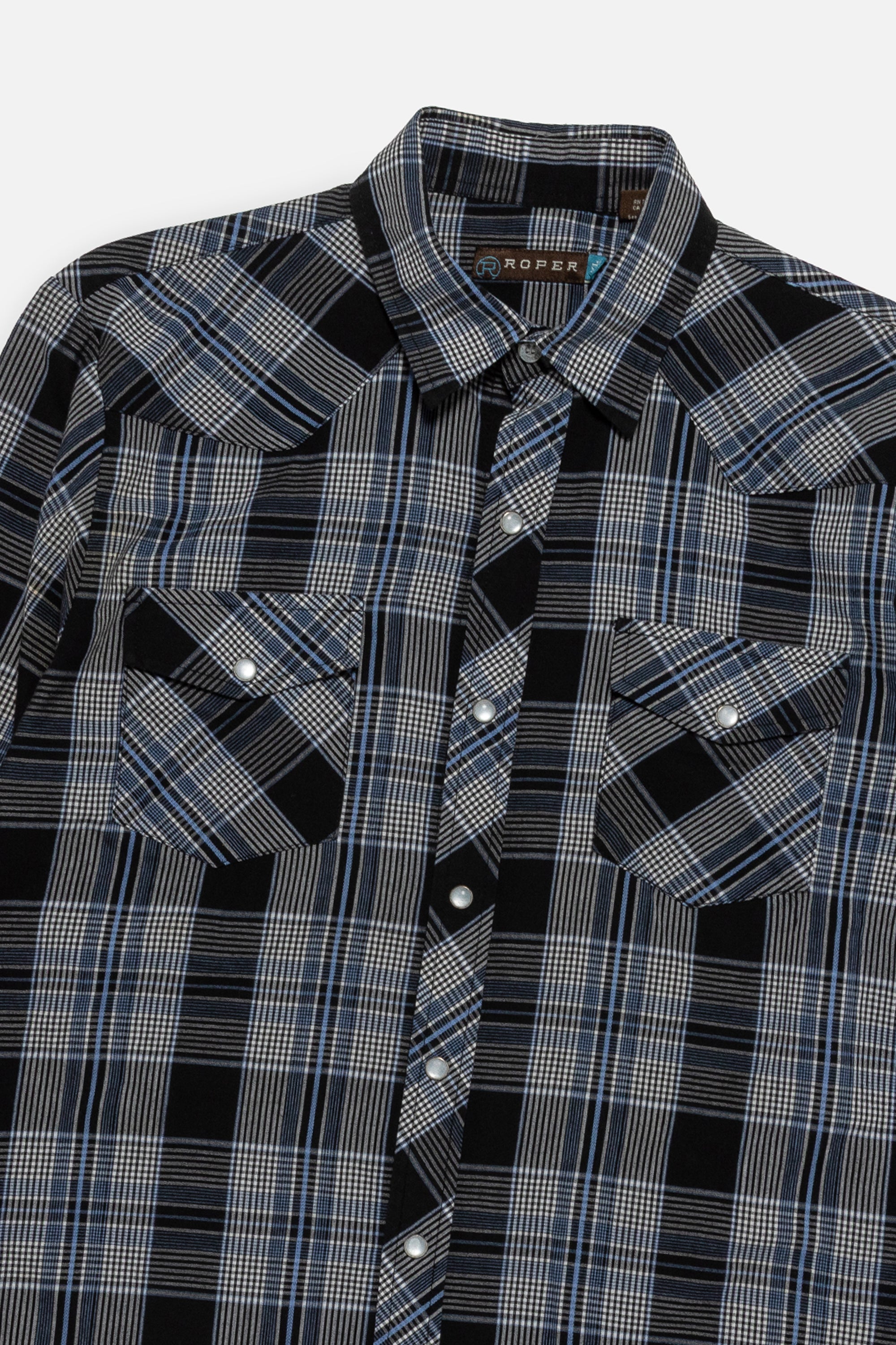 Vintage Plaid Button Down Shirt
