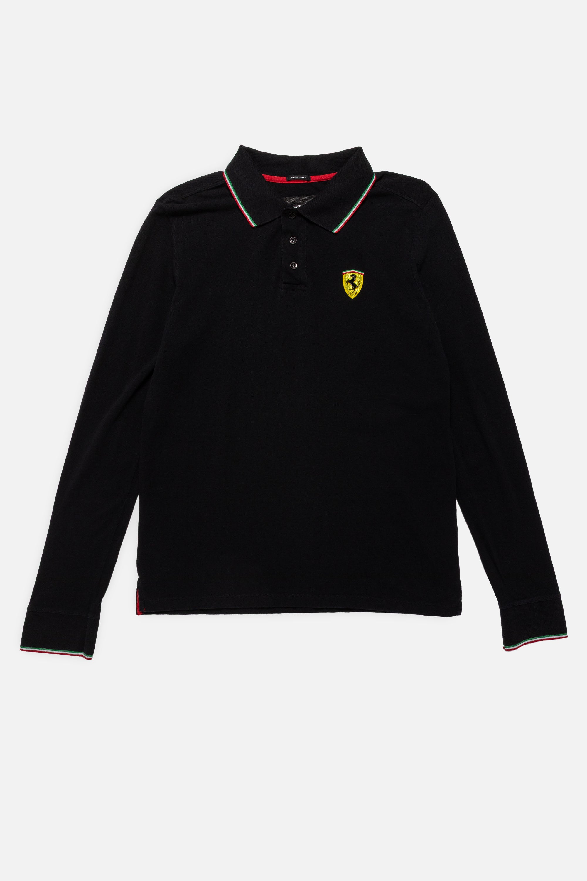 Vintage Ferrari Polo Long Sleeve Shirt