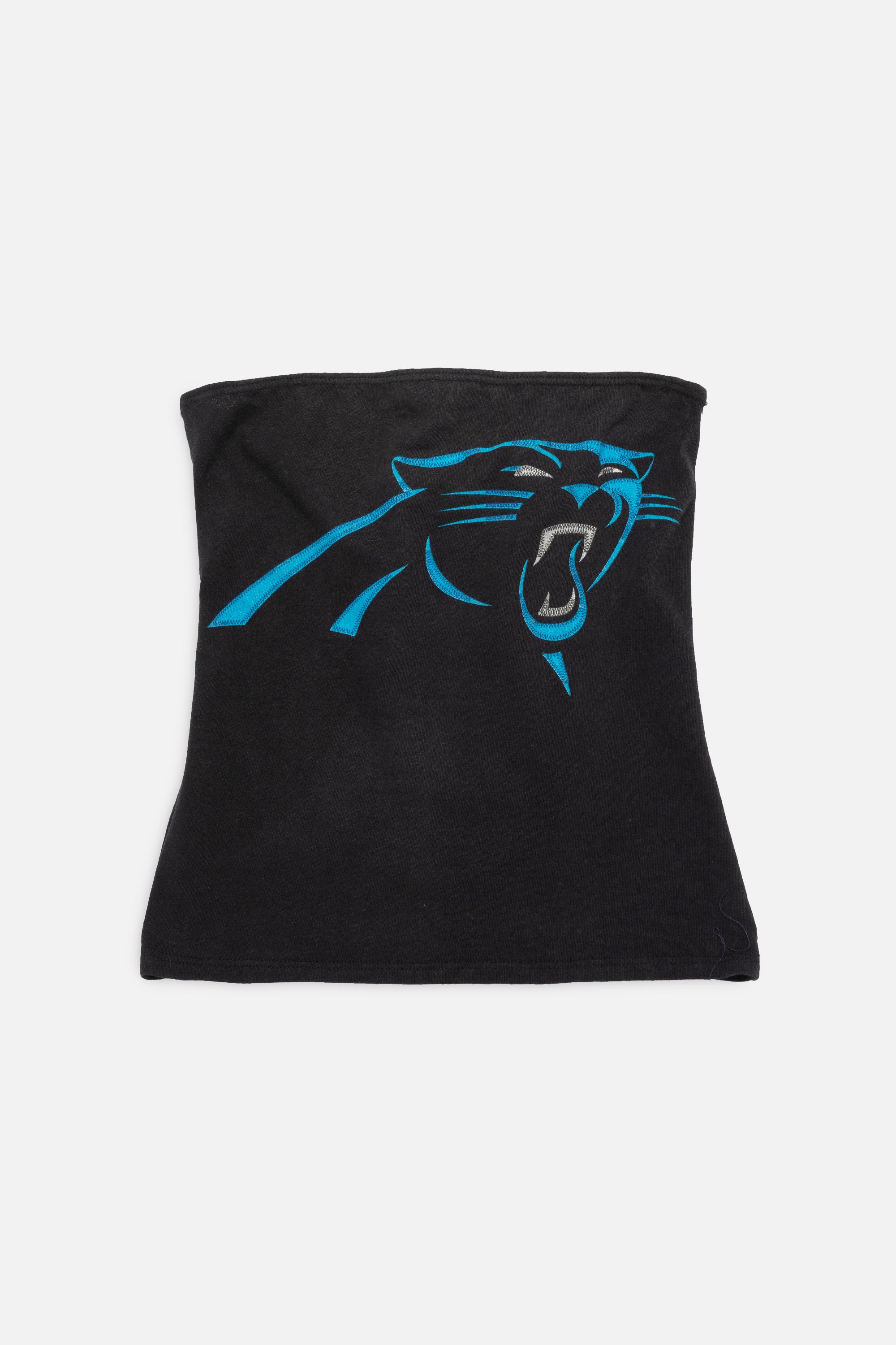 Rework Carolina Panthers Tube Top
